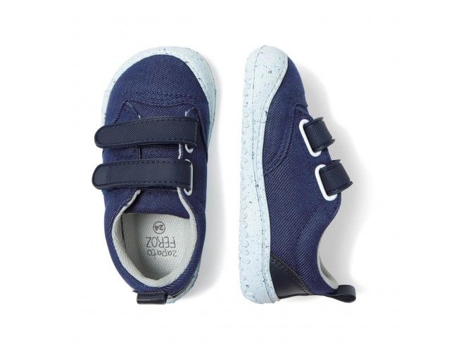 Zapato Feroz Aldaia Rocker Azul Tejano