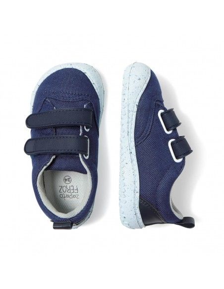 Zapato Feroz Aldaia Rocker Azul Tejano