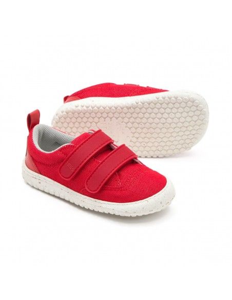 Zapato Feroz Aldaia Rocker Rojo Tejano
