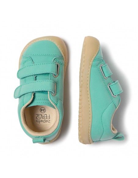 Zapato Feroz Moraira Rocker Mint Microfibra Nobuck