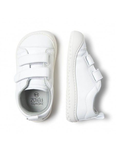 Zapato Feroz Moraira Rocker Blanco Microfibra