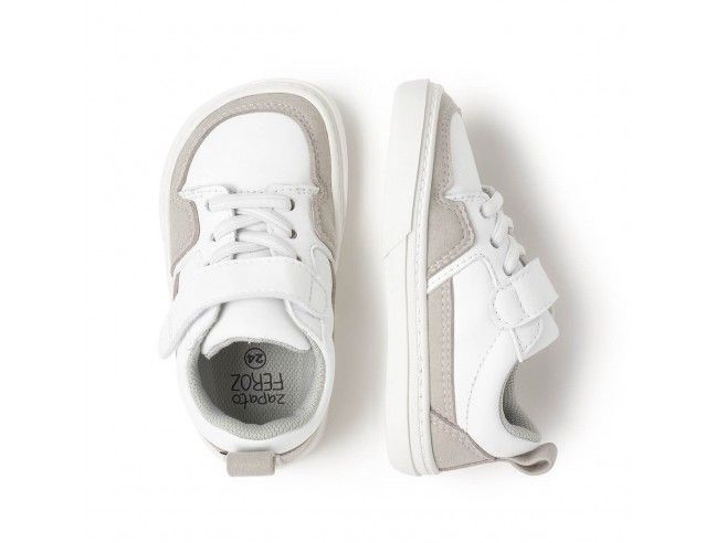 Zapato Feroz Cheste Rocker Blanco/Gris...