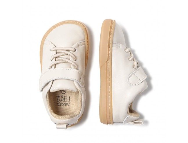 Zapato Feroz Turia Rocker Beige Microfibra
