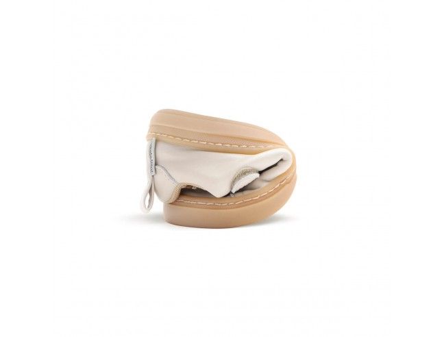 Zapato Feroz Turia Rocker Beige Microfibra