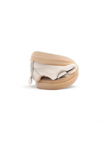 Zapato Feroz Turia Rocker Beige Microfibra