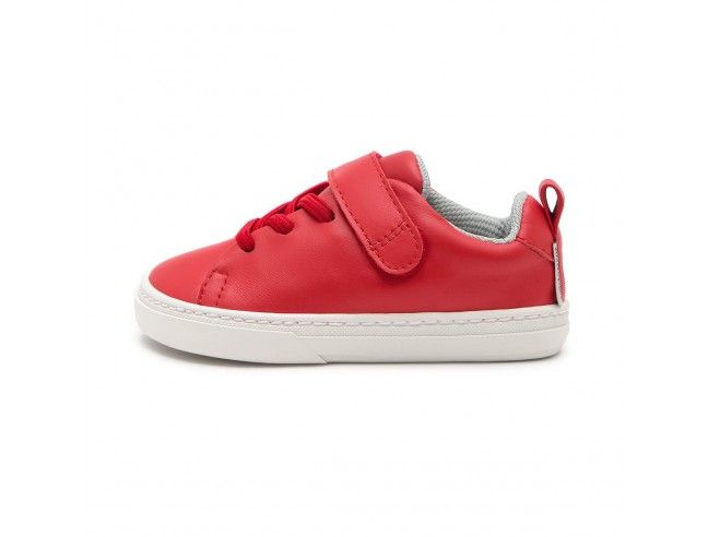 Zapato Feroz Turia Rocker Rojo Microfibra