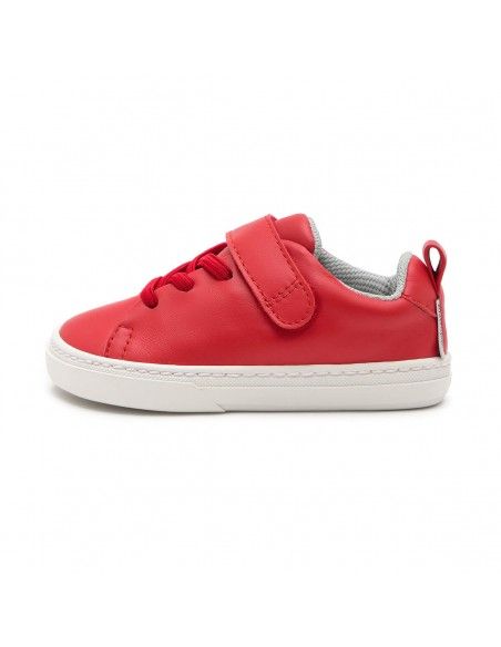 Zapato Feroz Turia Rocker Rojo Microfibra