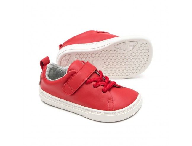 Zapato Feroz Turia Rocker Rojo Microfibra