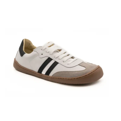 Deportiva Barefoot Flexi NENS Blanco Gris