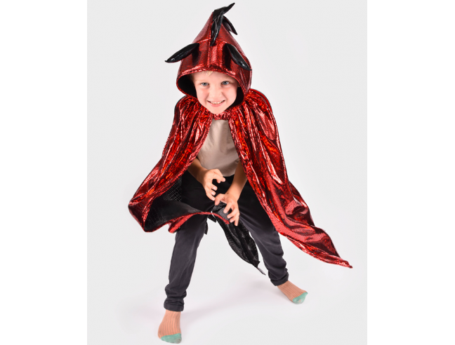 CAPA DRAGÓN ROJO DEN GODA FEN 3-8 AÑOS