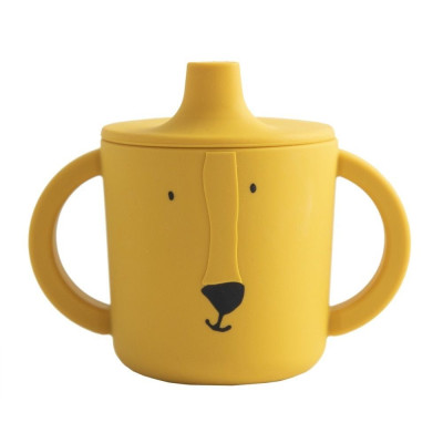 Vaso de aprendizaje de silicona Trixie Lion