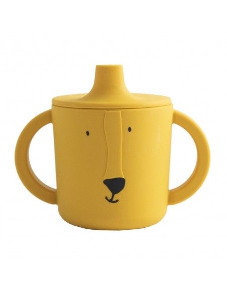 Vaso de aprendizaje de silicona Trixie Lion