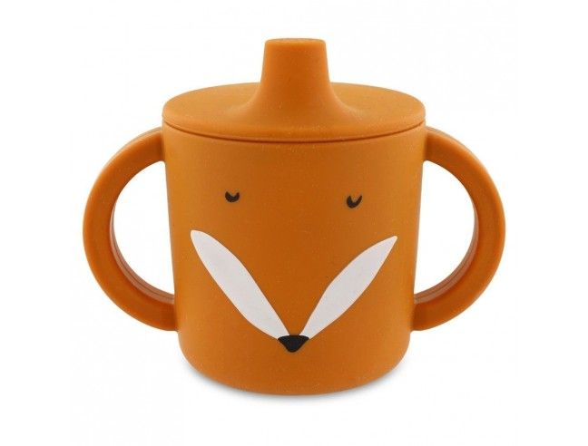 Vaso de aprendizaje de silicona Trixie Fox