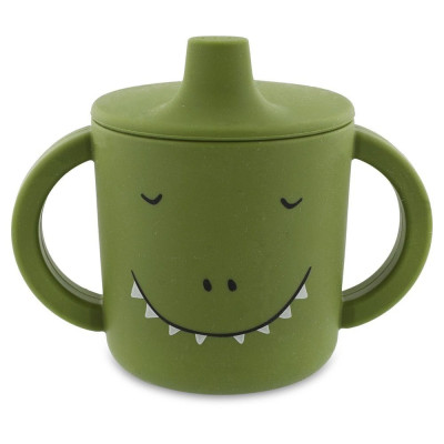 Vaso de aprendizaje de silicona Trixie Dino