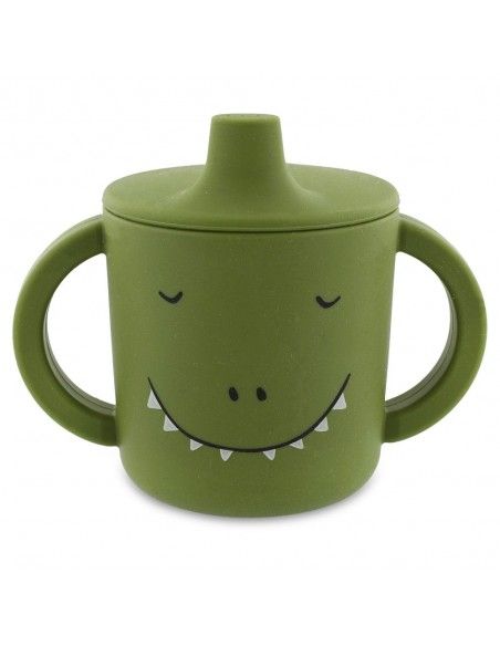 Vaso de aprendizaje de silicona Trixie Dino