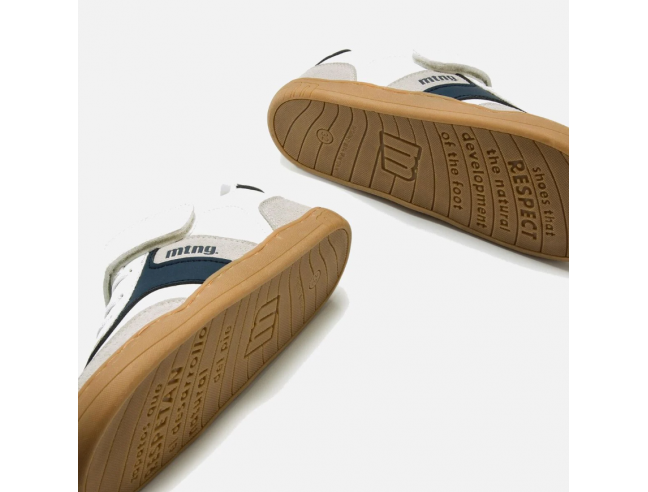 Deportiva Mustang Free Modern Blanco/Marino