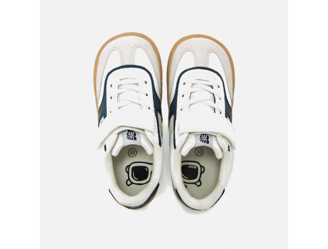Deportiva Mustang Free Modern Blanco/Marino