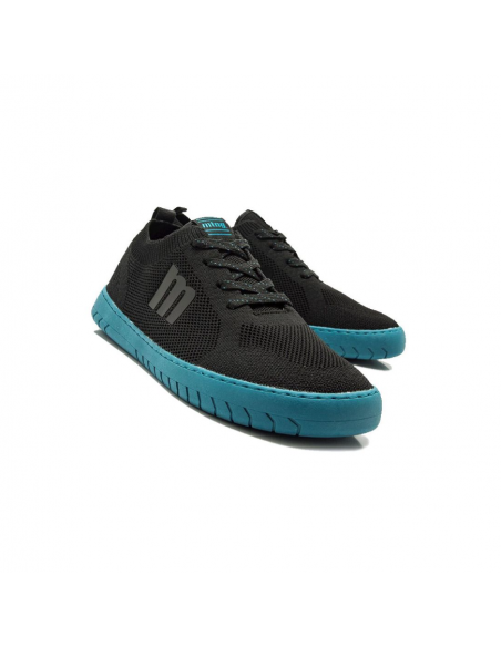 Zapatilla deportiva barefoot Mustang Free Knit Negro