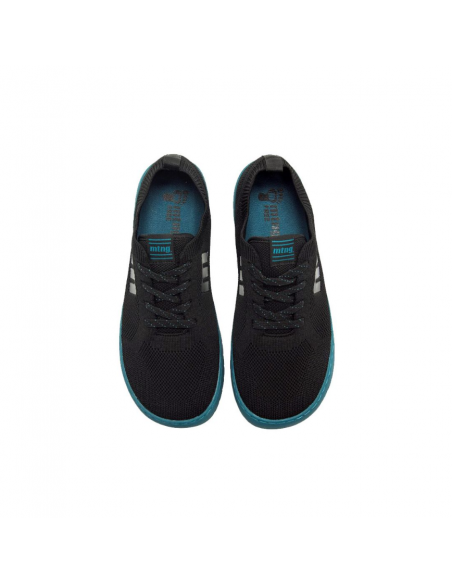 Zapatilla deportiva barefoot Mustang Free Knit Negro