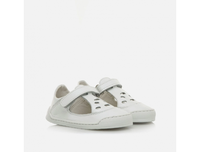 Zapato Barefoot Mustang Free Troquelado Blanco