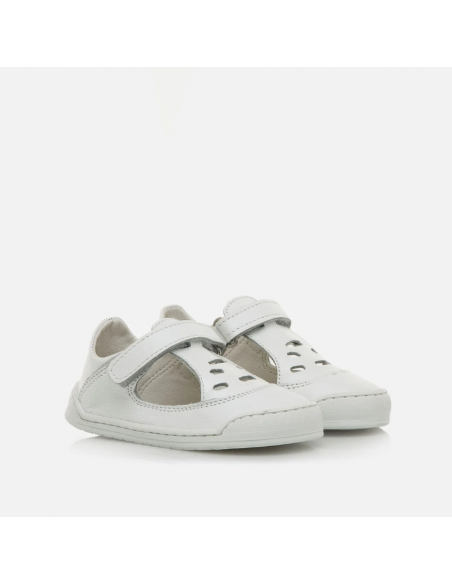 Zapato Barefoot Mustang Free Troquelado Blanco