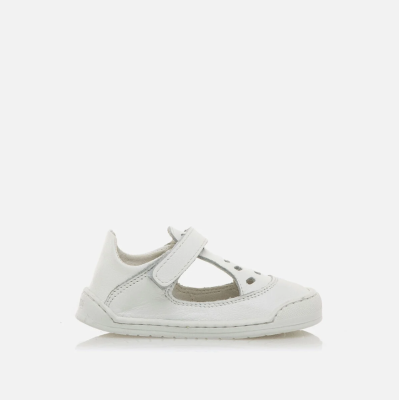 Zapato Barefoot Mustang Free Troquelado Blanco