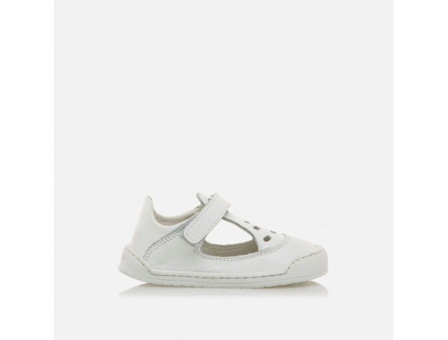 Zapato Barefoot Mustang Free Troquelado Blanco