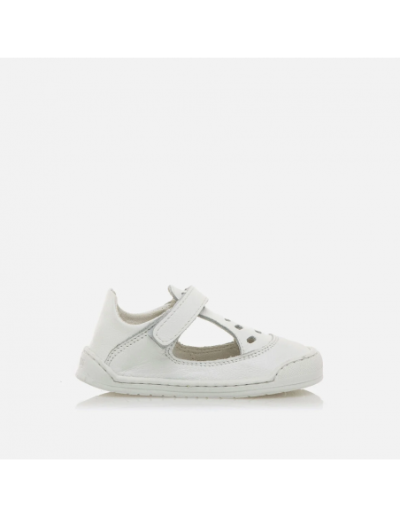 Zapato Barefoot Mustang Free Troquelado Blanco