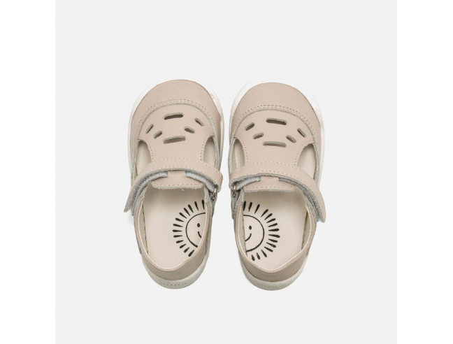 Zapato Barefoot Mustang Free Troquelado Nude