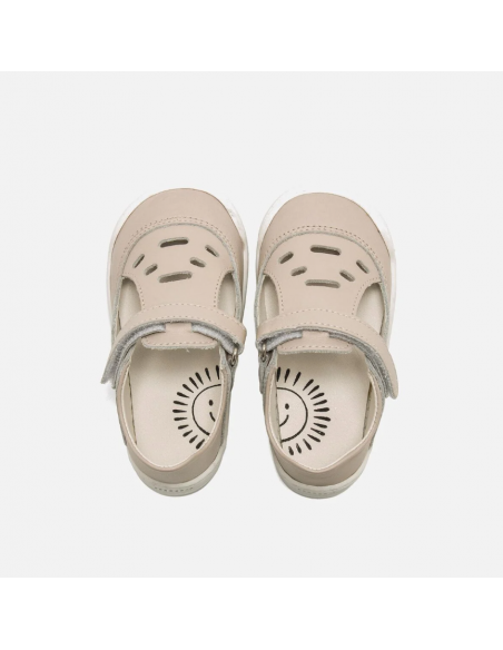 Zapato Barefoot Mustang Free Troquelado Nude