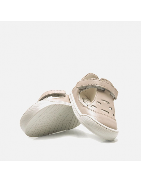 Zapato Barefoot Mustang Free Troquelado Nude