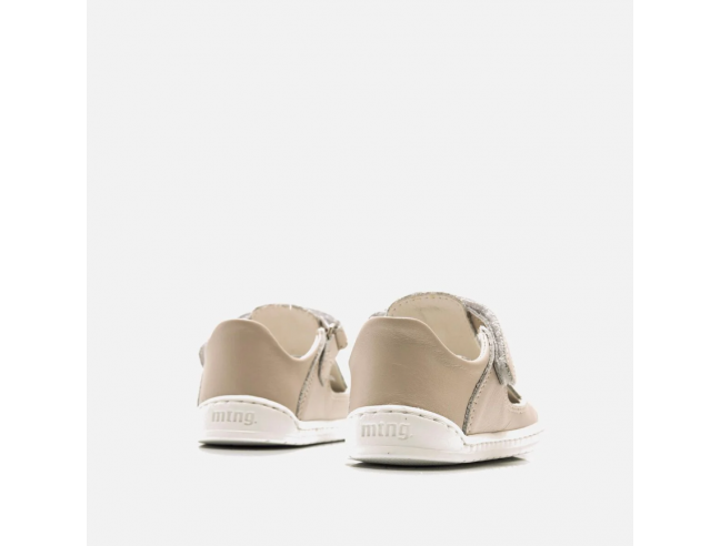 Zapato Barefoot Mustang Free Troquelado Nude