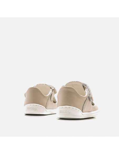 Zapato Barefoot Mustang Free Troquelado Nude