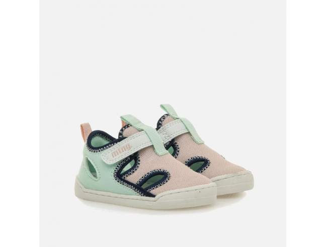 Sandalia barefoot cerrada MESH ROSA Mustang Free