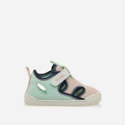 Sandalia barefoot cerrada MESH ROSA Mustang Free