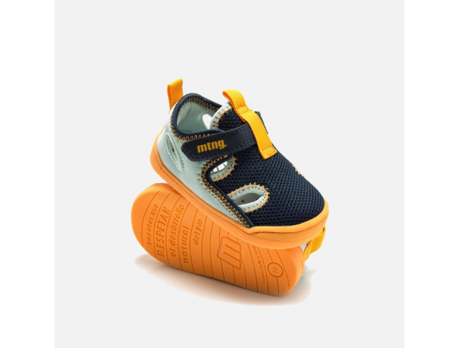 Sandalia barefoot cerrada MESH MARINO Mustang Free