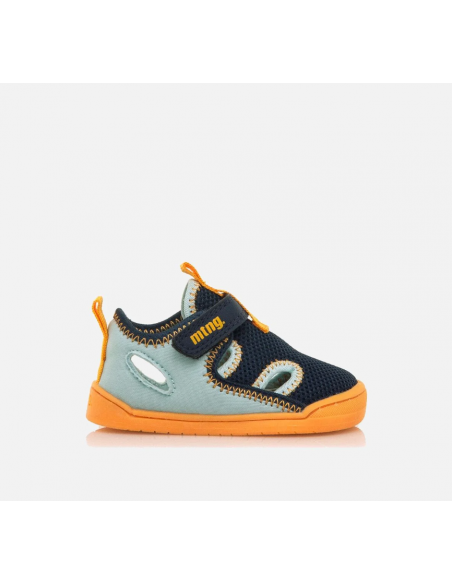 Sandalia barefoot cerrada MESH MARINO Mustang Free