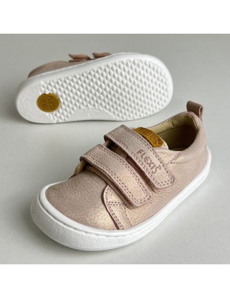 Deportiva barefoot Flexi Nens Piel Rosa/Skin