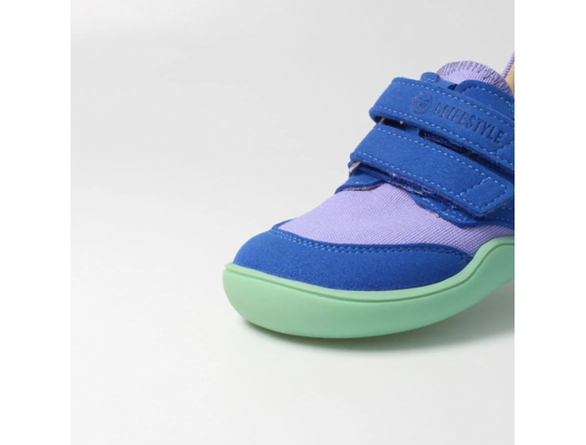 Zapato barefoot vegano con doble velcro...