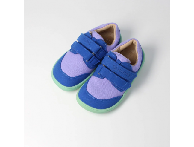 Zapato barefoot vegano con doble velcro...