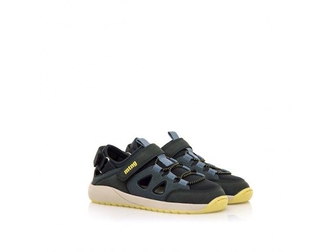 Sandalia Cerrada barefoot Brida Marino Mustang...