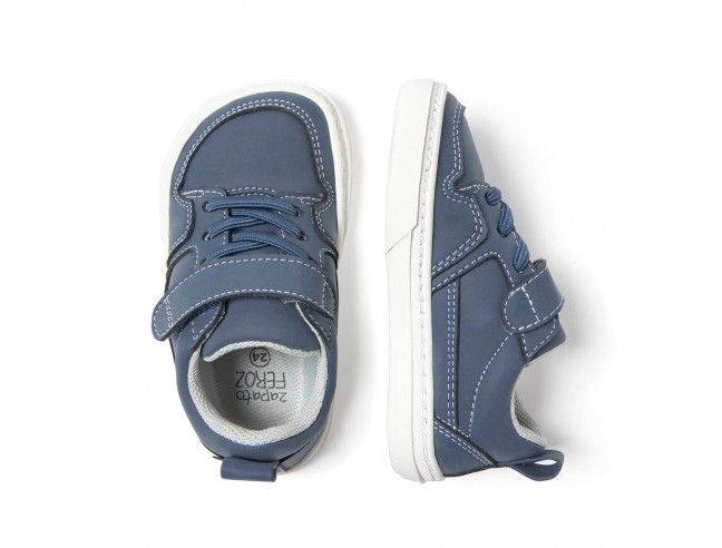 Zapato Feroz Cheste Rocker Azul Denim...