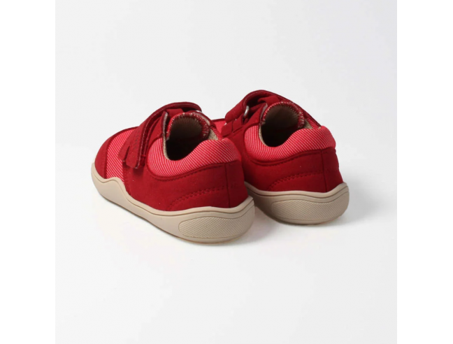 Zapato barefoot vegano con doble velcro...