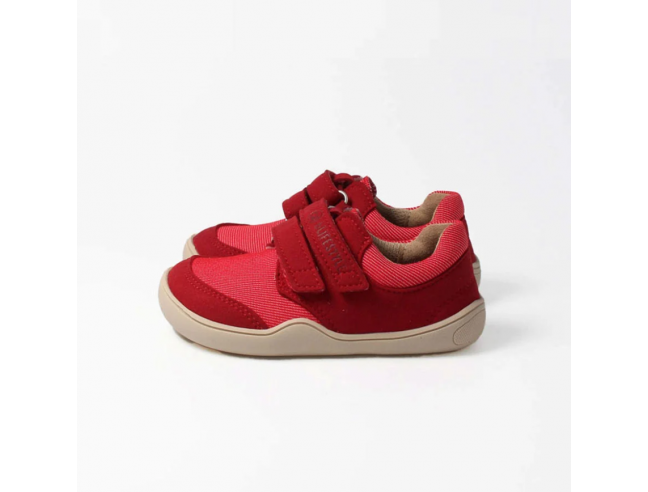 Zapato barefoot vegano con doble velcro...