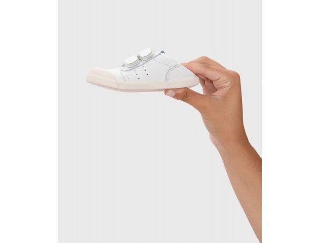 Deportivos piel barefoot Blanco/Jeans Igor