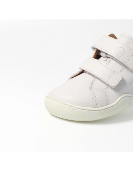 Zapato barefoot con doble velcro bLIFESTYLE  Blanco/Petrol