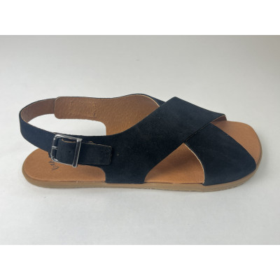 Sandalia barefoot Cruzada Negro Vivant