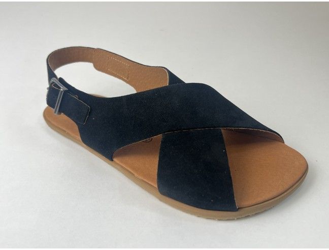 Sandalia barefoot Cruzada Negro Vivant