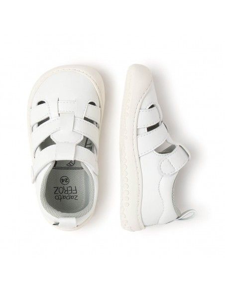 Zapato Feroz Irta Rocker Blanco Microfibra