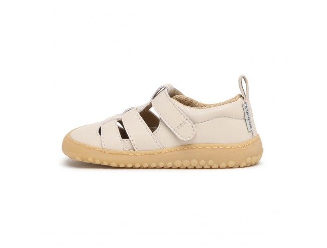 Zapato Feroz Irta Rocker Beige Microfibra Nobuck